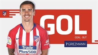 گل اول اتلتیکو مادرید به رئال مادرید توسط آنتوان گریزمان