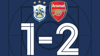 خلاصه بازی هادرسفیلد 1_2 آرسنال (هفتۀ بیست‌وششم لیگ برتر انگلیس)