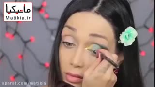 آموزش جدیدترین میکاپ عروس 3 - 09122995571
