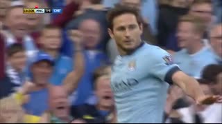 گل تلخ لمپارد با پیراهن منچسترسیتی به چلسی