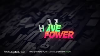 دانلود رایگان اسکریپت تاپیوگرافی رنگارنگ برای افتر افکت