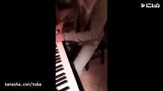 لحظه ی باحال جاستین بیبر