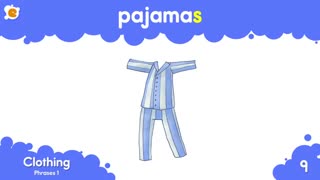 What Are You Wearing ? / Clothing phrases 1 / لباس ها همراه با جمله سازی 1