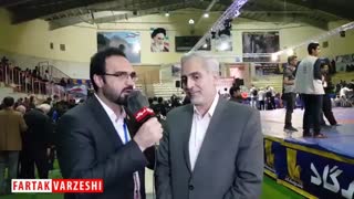 رنجبر: میزبانی شایسته جام تختی نشانگر توانایی بالای کرمانشاه در برگزاری مسابقات ورزشی می باشد