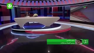 صحبت‌های سعید فتاحی درخصوص دیدار جنجالی پرسپولیس و فولاد خوزستان