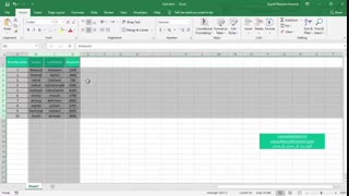 آموزش ابزار Sort در نرم افزار اکسل (بخش اول)