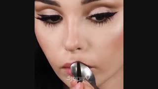 فقط با یک قاشق آرایش کنید