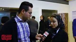 مصاحبه با ندا جبرئیلی در حاشیه نشست بنفشه آفریقایی جرمگیری