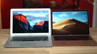 مک‌بوک ایر ۲۰۱۸ اپل بهتراست یا مک‌بوک ایر ۲۰۱۷ ؟؟