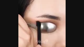 فقط با ی قاشق آرایش کنید