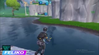 گیم پلی فورتنایت از استریمر FELIKO