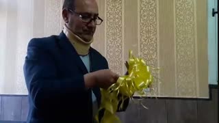 آموزش ساخت انواع گل با روبان در فرهنگسرای شهر اسفراین