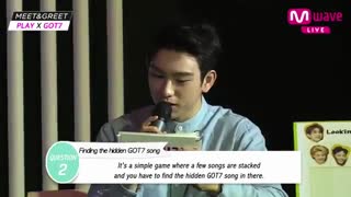 GOT7 برنامه جذاب meet & greet البوم eyes on you + ساب فارسی