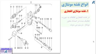 انواع نقشه مونتاژی