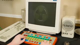1994 Kidtech My First Keyboard: It's Peanut Butter-Proof!