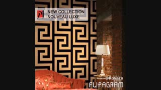 کاغذ دیواری کلاسیک Nouveau Luxe
