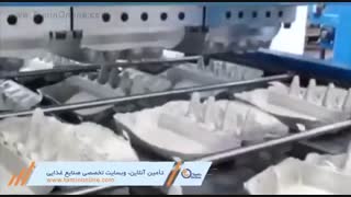 خط تولید شانه تخم مرغ