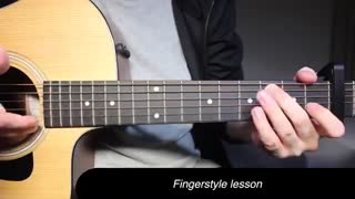 Channa Mereya | Fingerstyle Guitar Lesson  اموزش گیتار