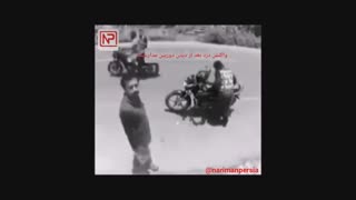 واکنش دزد بعد از دیدن دوربین مداربسته