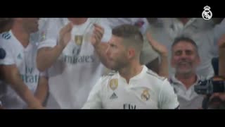 نماهنگ رئال مادرید به مناسبت ششصدویکمین بازی سرخیو راموس