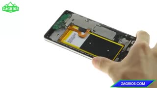 آموزش تعویض باتری موبایل هوآوی P8 Lite - زاگریوس