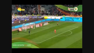 گل ها و پنالتی های بازی پرسپولیس و پدیده