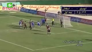 گلزن ترین مدافعان میانی تاریخ لیگ برتر ایران