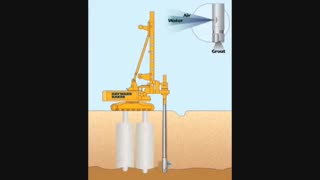 عملکرد ماشین جت گروتینگ در رشته مهندسی عمران