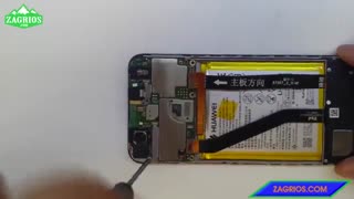 آموزش تعویض تاچ ال سی دی موبایل هوآوی Honor 7A - زاگریوس