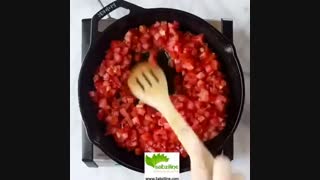طرز تهیه یه غذای خوشمزه با مرغ - سبزی لاین