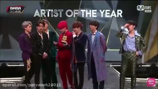 گریه کردن BTS در MAMA.2018