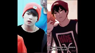 BTS به سبک ANIME