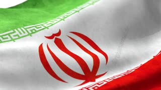 پرچم ایران در حال احتزاز