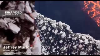 گدازه های آتشفشان