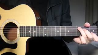 Cold Water - Justin Bieber (Major Lazor) Guitar Lesson Tutorial Chords اموزش گیتار