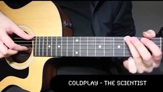 Coldplay - The Scientist  اموزش گیتار