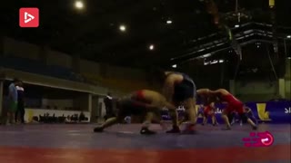 گزارشی از تمرین تیم ملی کشتی ایران