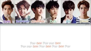 EXO - Playboy (Korean ver.) (Color Coded Han|Rom|Eng Lyrics)