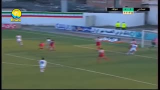 خلاصه دیدار نساجی مازندران 2_0 فولاد خوزستان (هفتۀ نوزدهم لیگ برتر)