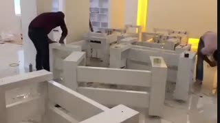 مبلمان اداری و میز کارمندی۰۲۱۲۲۳۳۷۱۳۳