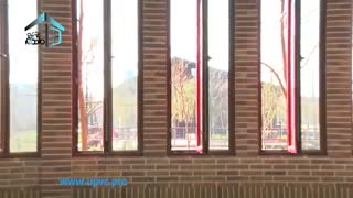 پنجره دوجداره طرح چوب در کرج