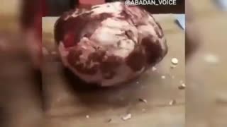 کلیپی دیگر از گوشت های یخی و عجیب وارداتی