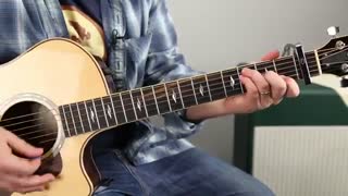 3 Chord Easy Acoustic Song - Imagine Dragons "Believer" Guitar Lesson