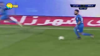 خلاصه دیدار استقلال 3_0 ذوب‌آهن (هفته هفدهم لیگ برتر ایران)