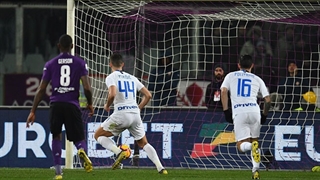 خلاصۀ دیدار فیورنتینا 3_3 اینتر میلان (هفتۀ بیست‌وپنجم سری آ ایتالیا)