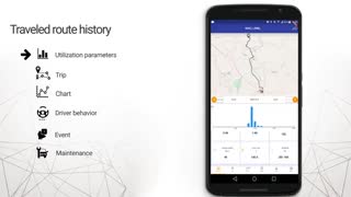 Guidance of Vinaa GPS tracking & fleet management app for Scania fleet