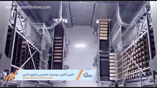 خط تولید تمام اتوماتیک نان صنعتی
