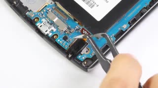 آموزش تعویض جک هدفون LG V10