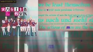 Youkoso Jitsuryoku Shijou Shugi no Kyoushitsu e OP/Opening HD「Caste Room」by ZAQ + Subs CC