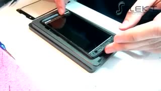 آموزش تعویض تاچ گلس LG Leon LTE